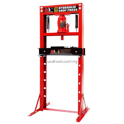 20 TON HYDRAULIC SHOP PRESS MANUAL PRESS HYDRAULIC MACHINE BIGRED TY20011